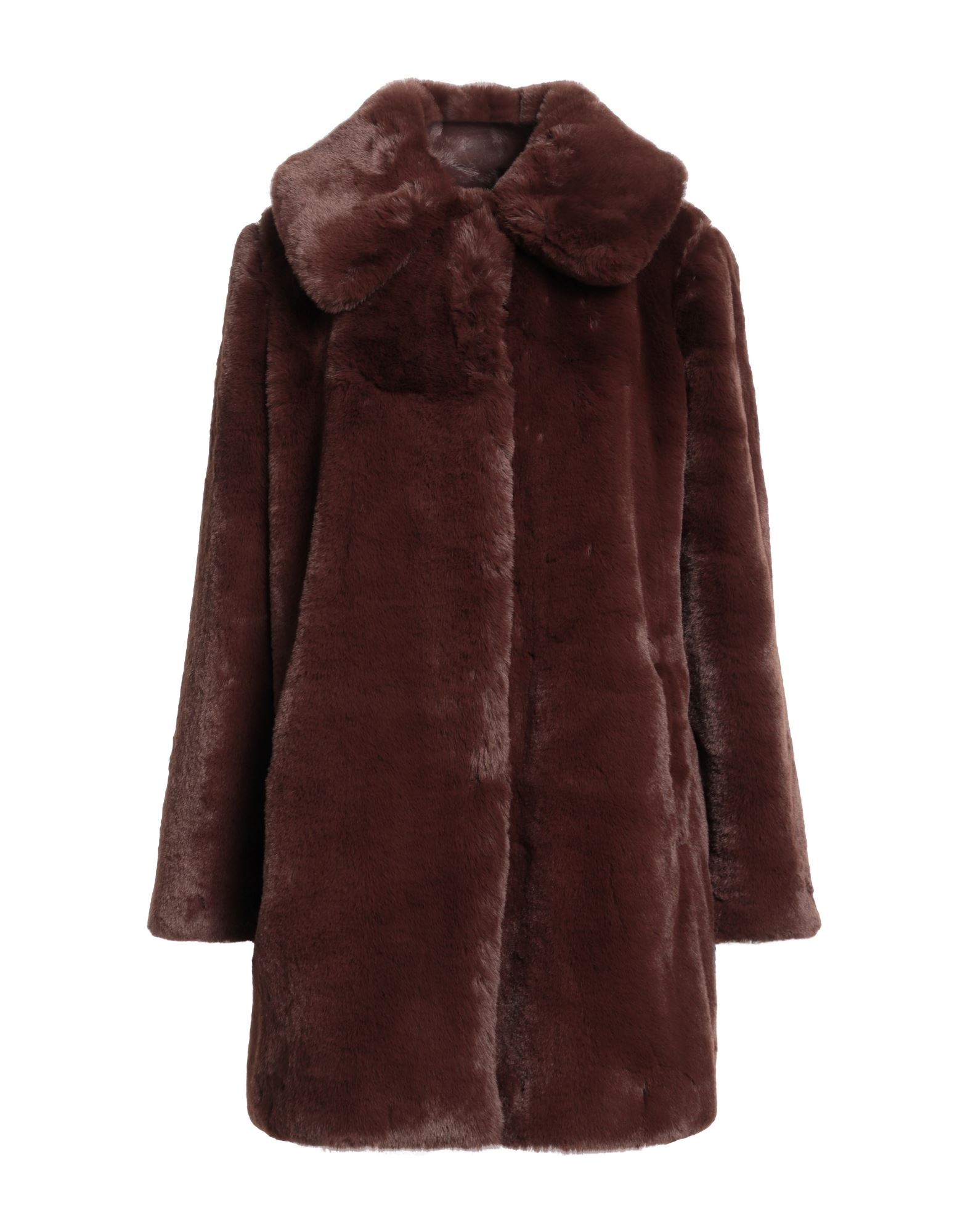 STEFANEL Shearling- & Kunstfell Damen Braun von STEFANEL