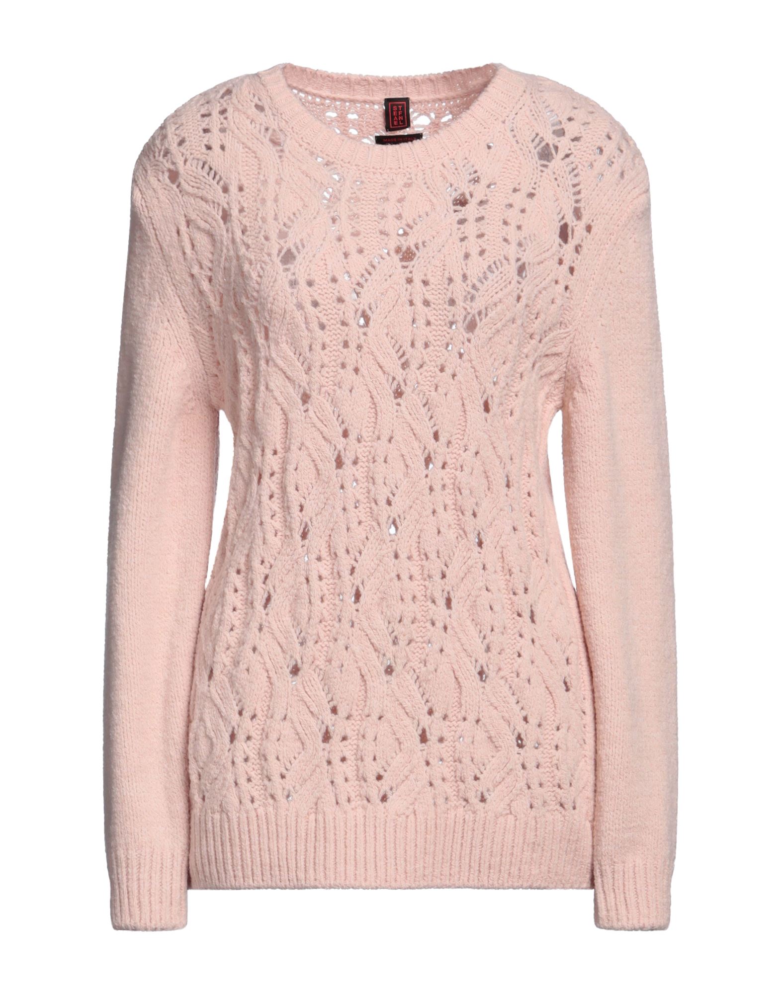 STEFANEL Pullover Damen Hellrosa STEFANEL Pullover Damen Hellrosa von STEFANEL