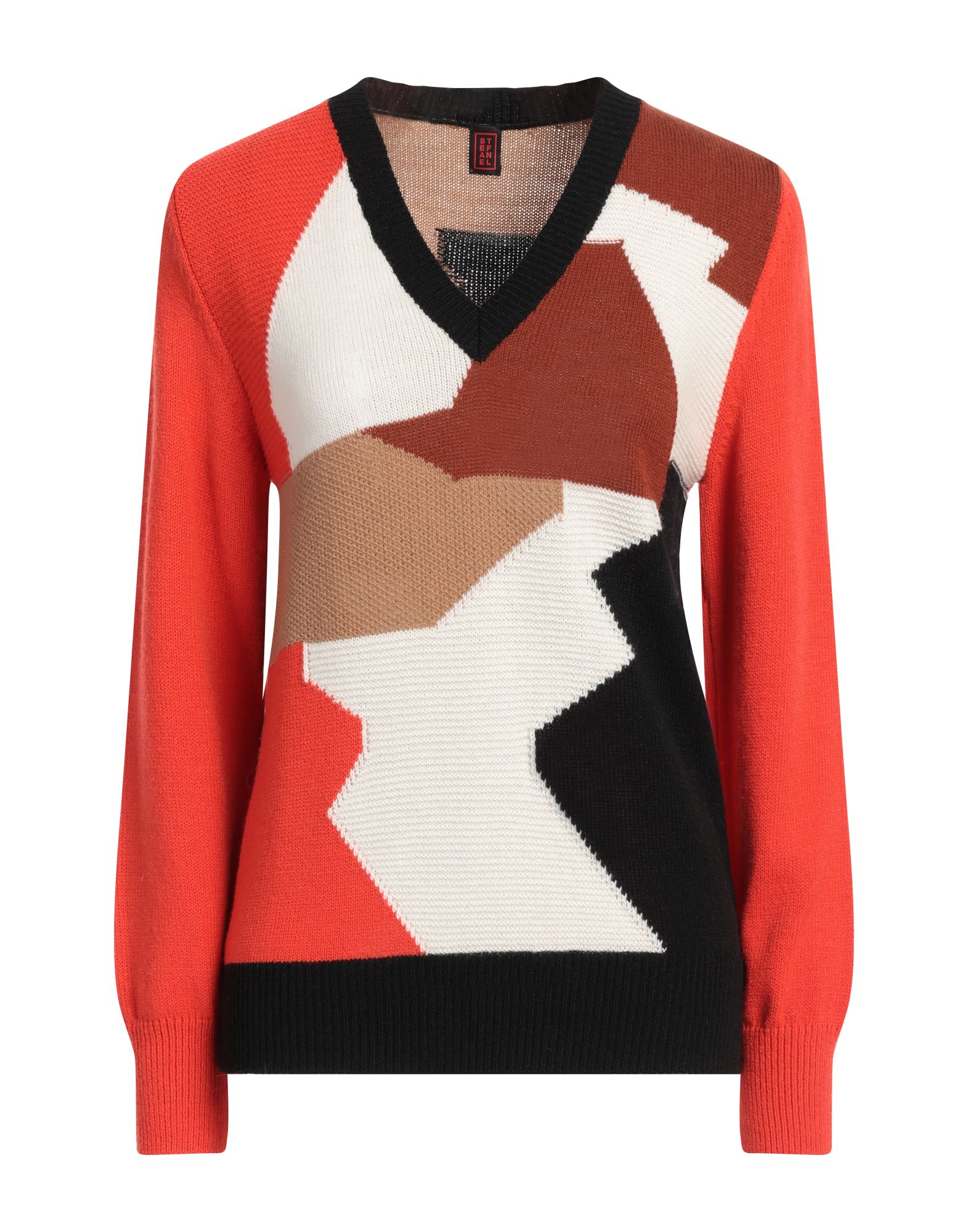 STEFANEL Pullover Damen Orange von STEFANEL