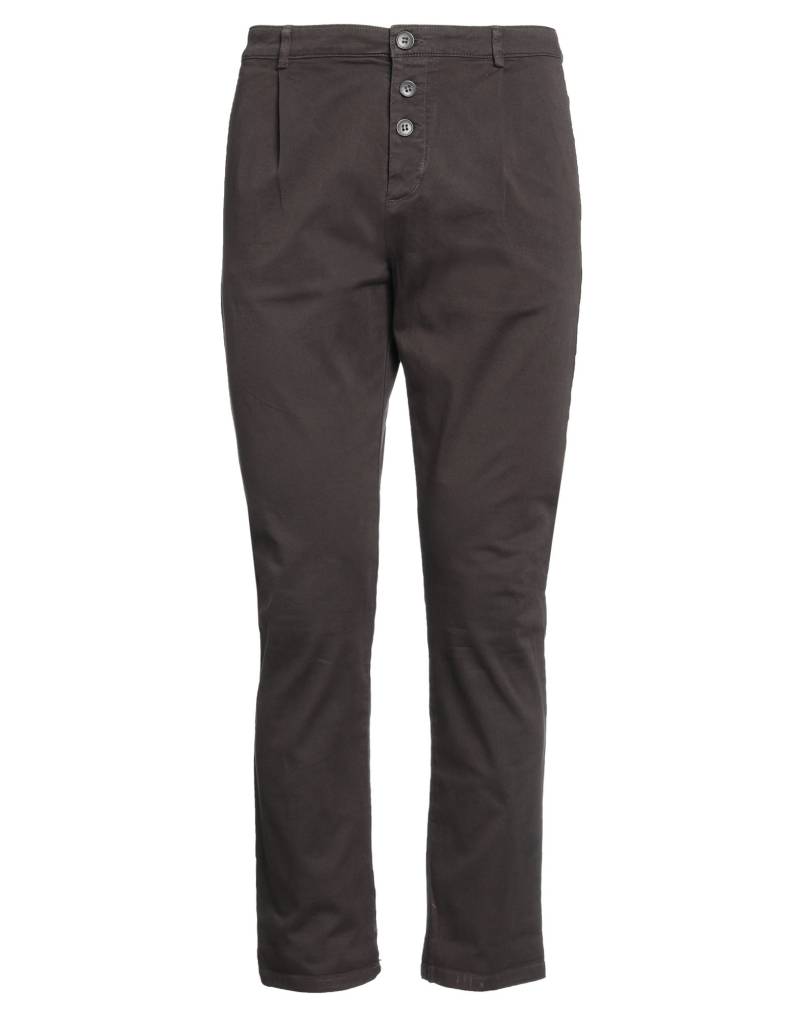 STEFANO CALMONTE Hose Herren Dunkelbraun von STEFANO CALMONTE