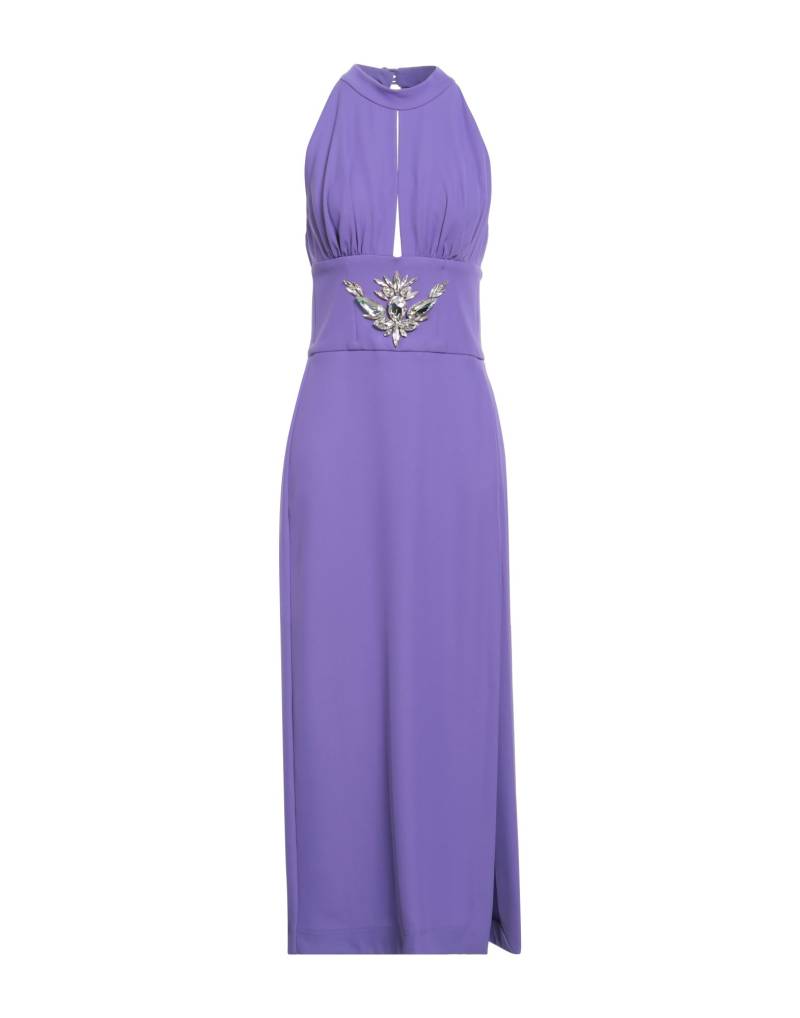 STEFANO DE LELLIS Maxi-kleid Damen Violett von STEFANO DE LELLIS