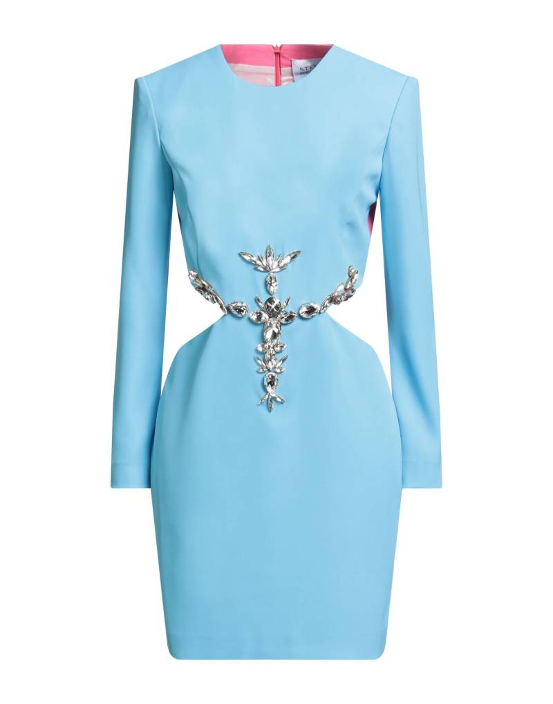 STEFANO DE LELLIS Mini-kleid Damen Azurblau von STEFANO DE LELLIS