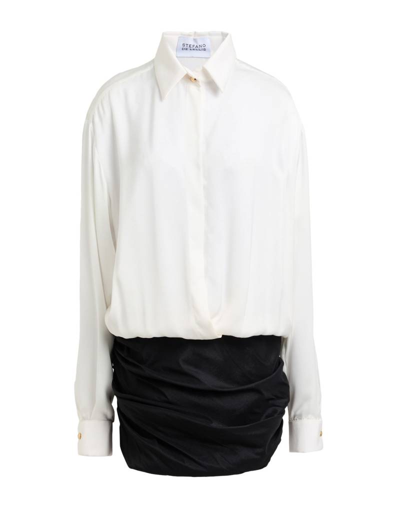 STEFANO DE LELLIS Mini-kleid Damen Weiß von STEFANO DE LELLIS