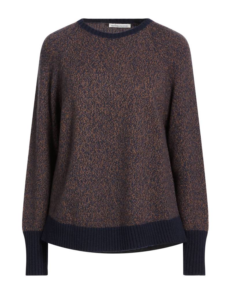 STEFANO MORTARI Pullover Damen Marineblau von STEFANO MORTARI