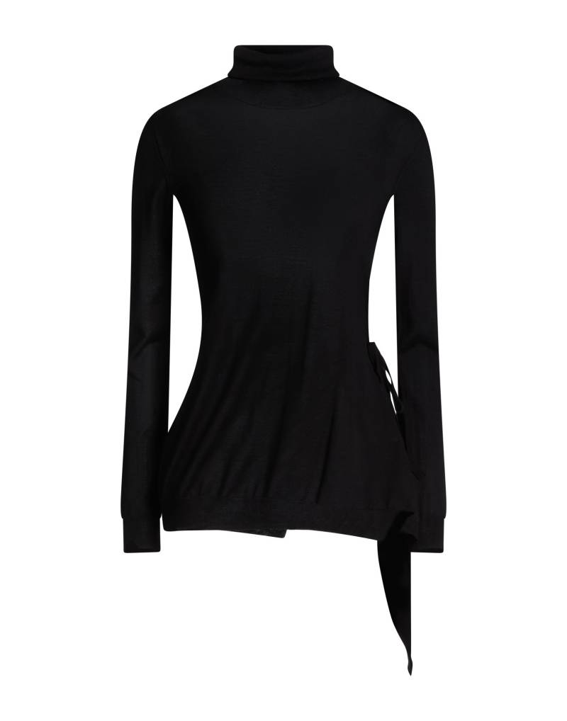 STEFANO MORTARI Rollkragenpullover Damen Schwarz von STEFANO MORTARI