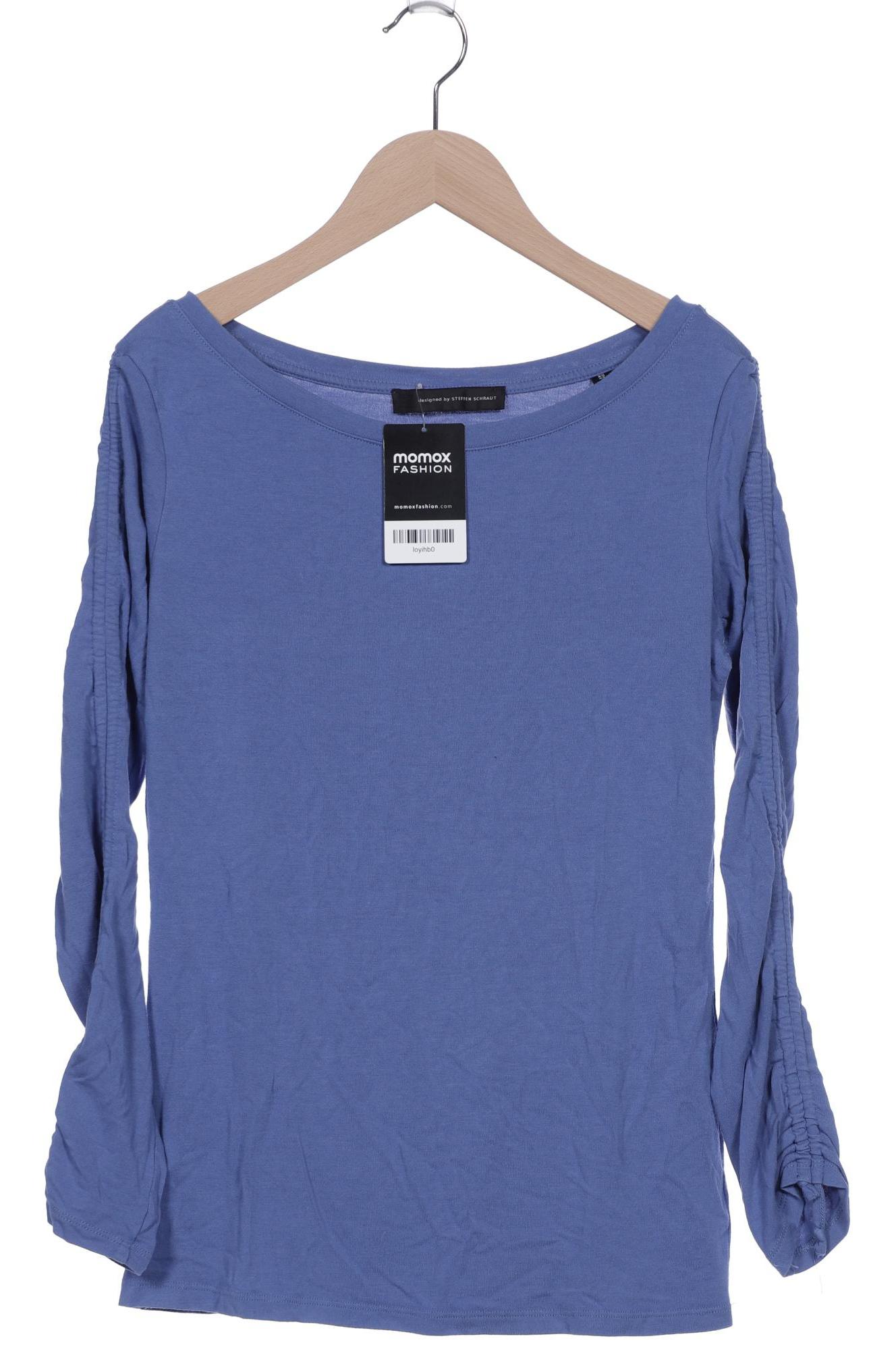 Steffen Schraut Damen Langarmshirt, blau von STEFFEN SCHRAUT