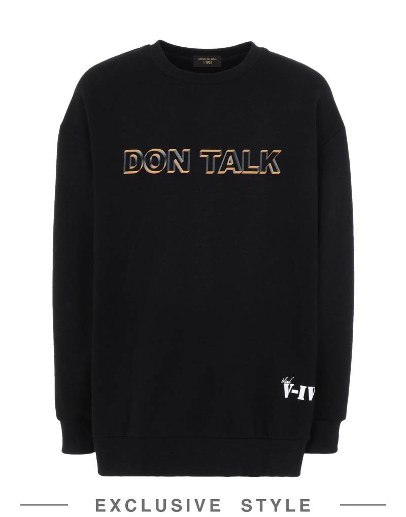 STEFFLON DON x YOOX Sweatshirt Herren Schwarz von STEFFLON DON x YOOX