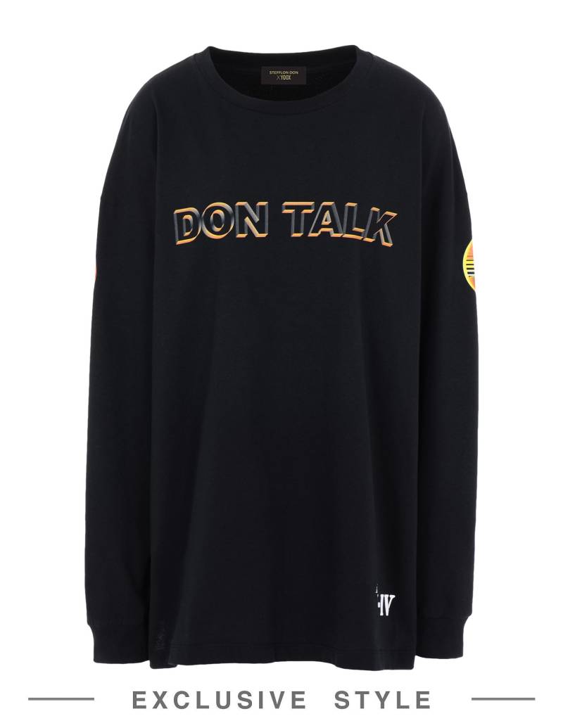 STEFFLON DON x YOOX Sweatshirt Damen Schwarz von STEFFLON DON x YOOX