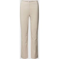 STEHMANN Stoffhose mit elastischem Bund in Beige, Größe 40 von STEHMANN