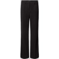 STEHMANN Stoffhose mit französischen Eingrifftaschen Modell 'Editta' in Black, Größe 44 von STEHMANN