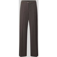 STEHMANN Stoffhose mit französischen Eingrifftaschen Modell 'Hillda' in Anthrazit, Größe 36 von STEHMANN