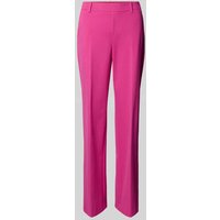 STEHMANN Straight Leg Stoffhose mit Eingrifftaschen Modell 'Fenja' in Hellrosa, Größe 34 von STEHMANN