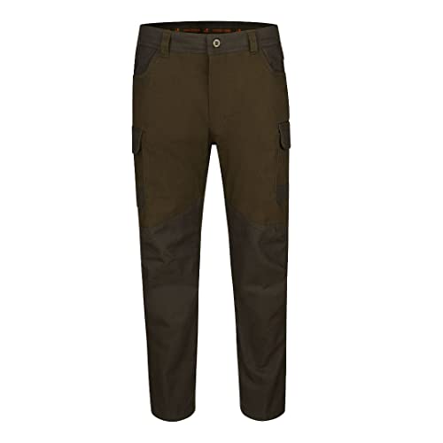 STEIGER Percussion Warme Jagdhose Herren Herbst Winter mit Fleece gefütterte Ansitzhose (46) von STEIGER