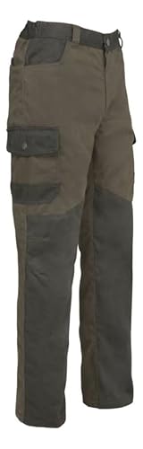 STEIGER Percussion Warme Jagdhose Herren Herbst Winter mit Fleece gefütterte Ansitzhose (58) von STEIGER