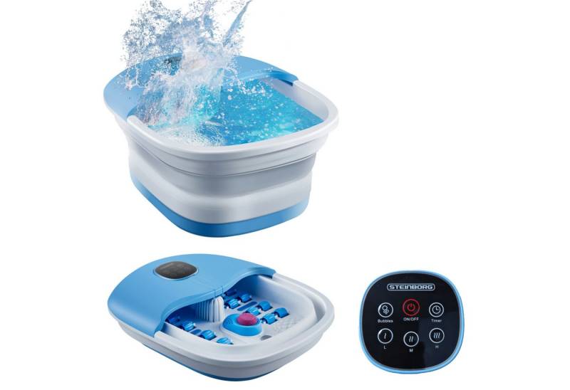 STEINBORG Fußbad SB-1060, Zusammenklappbar,Fernbedienung,3 Temperaturstufen,Aufheizfunktion STEINBORG Fußbad SB-1060, Zusammenklappbar,Fernbedienung,3 Temperaturstufen,Aufheizfunktion von STEINBORG