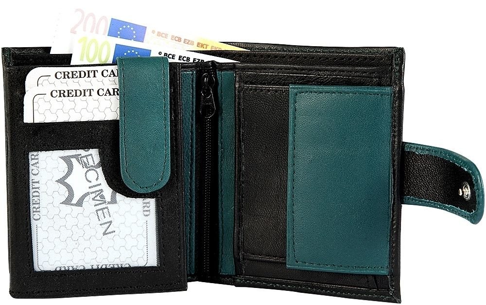 STEINMEISTER Geldbörse MP0022 unisex Geldbörse aus Echtleder. Hochformat, basic von STEINMEISTER