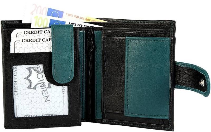 STEINMEISTER Geldbörse MP0022 unisex Geldbörse aus Echtleder. Hochformat, basic von STEINMEISTER