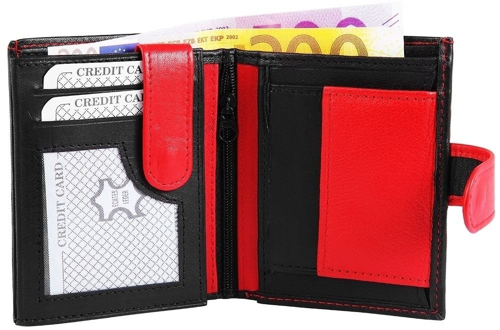 STEINMEISTER Geldbörse MP0022 unisex Geldbörse aus Echtleder. Hochformat, basic von STEINMEISTER