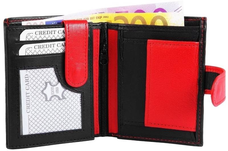 STEINMEISTER Geldbörse MP0022 unisex Geldbörse aus Echtleder. Hochformat, basic von STEINMEISTER