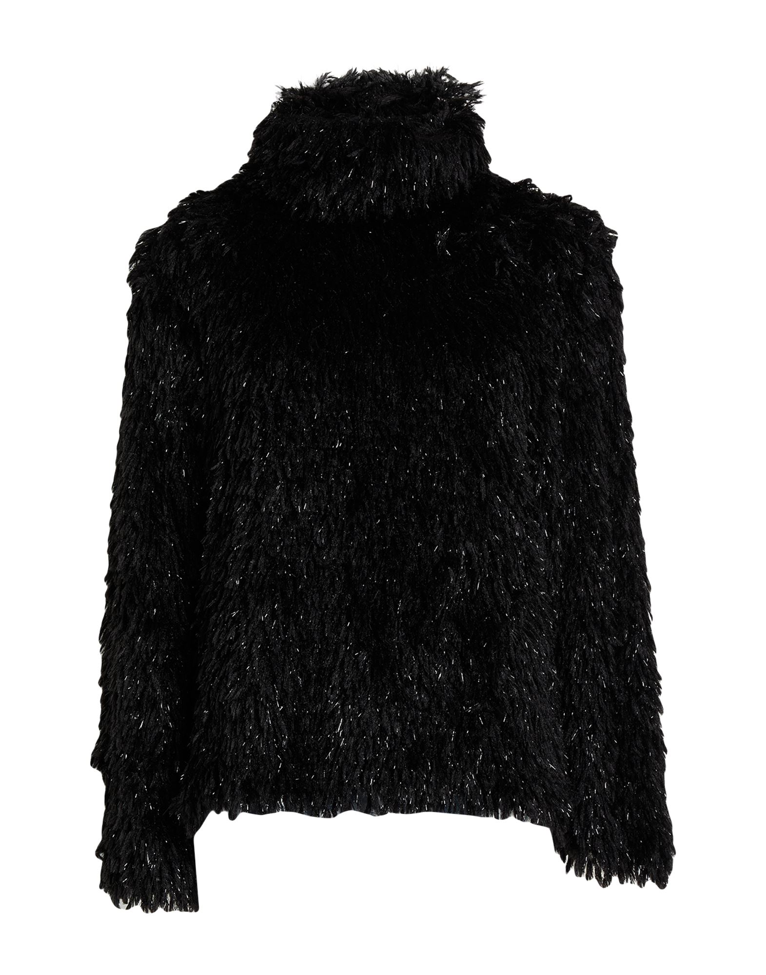 STELIOS KOUDOUNARIS Rollkragenpullover Damen Schwarz von STELIOS KOUDOUNARIS