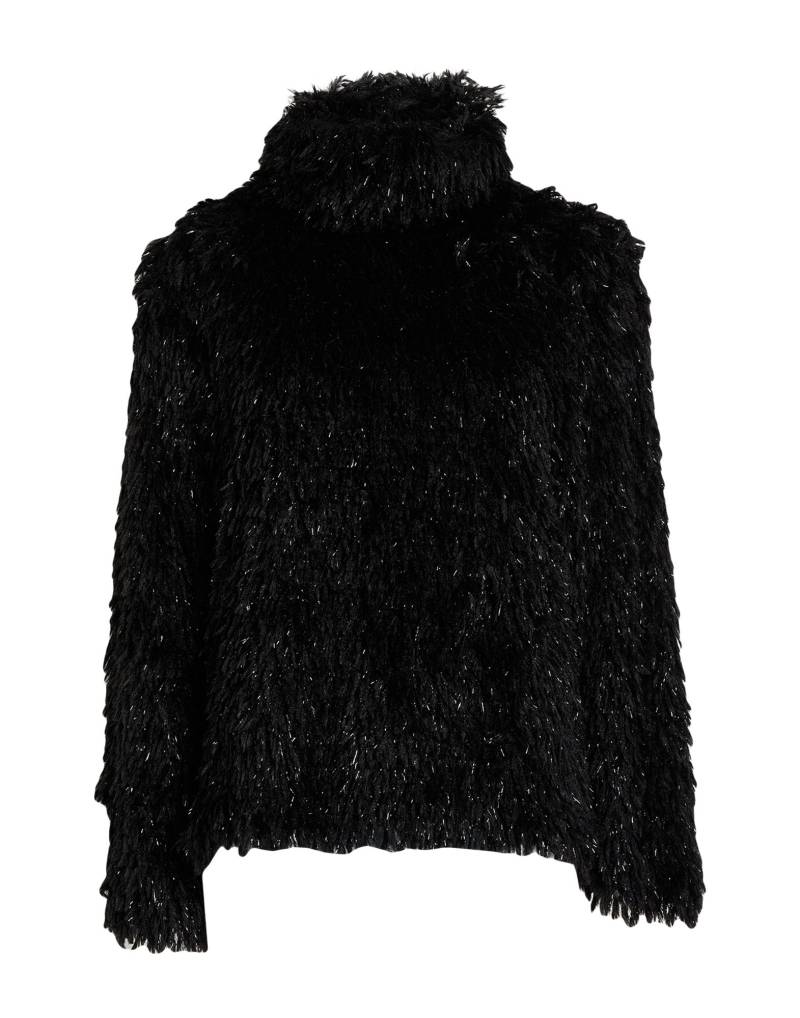 STELIOS KOUDOUNARIS Rollkragenpullover Damen Schwarz von STELIOS KOUDOUNARIS