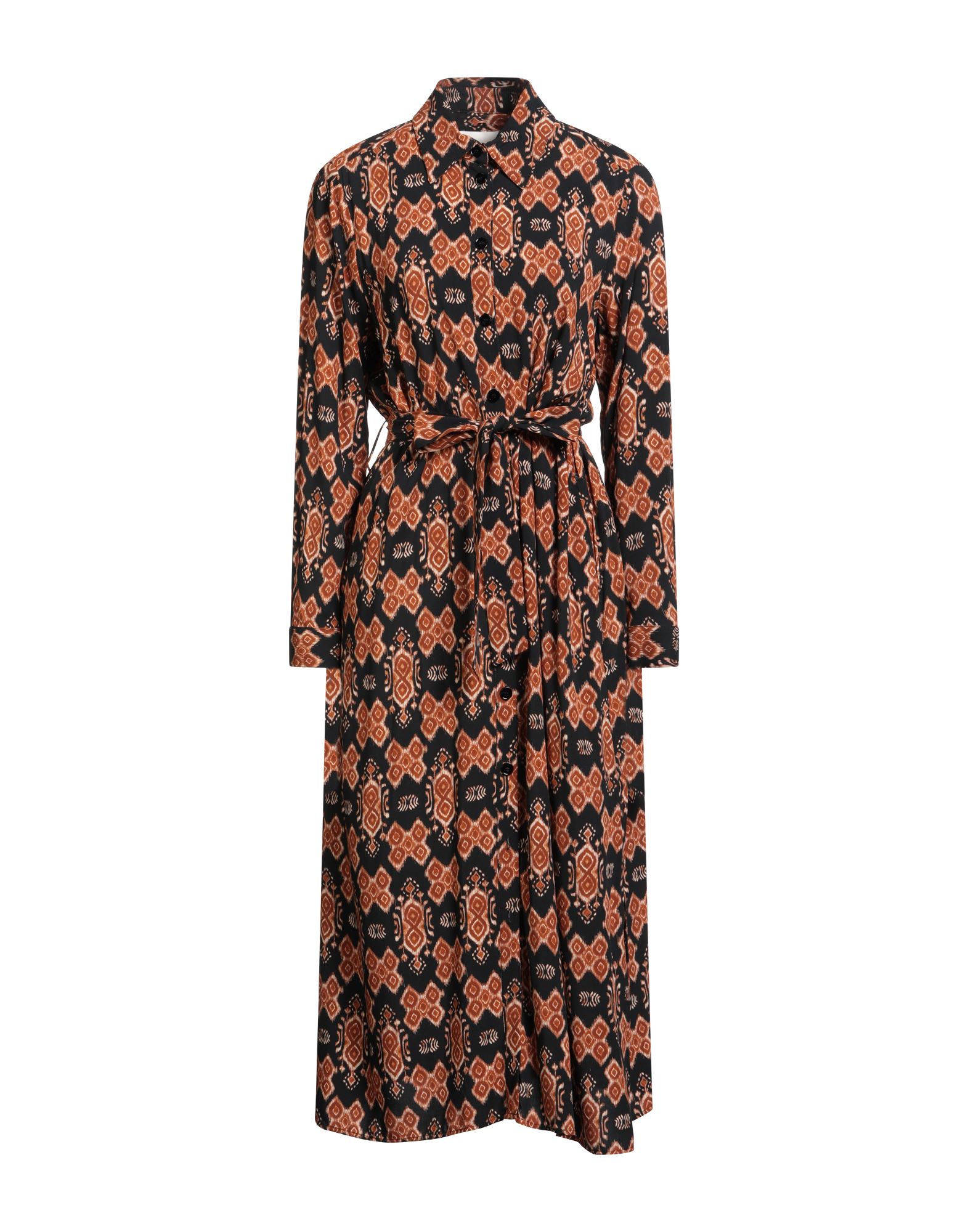 STELLA FOREST Midi-kleid Damen Braun STELLA FOREST Midi-kleid Damen Braun von STELLA FOREST