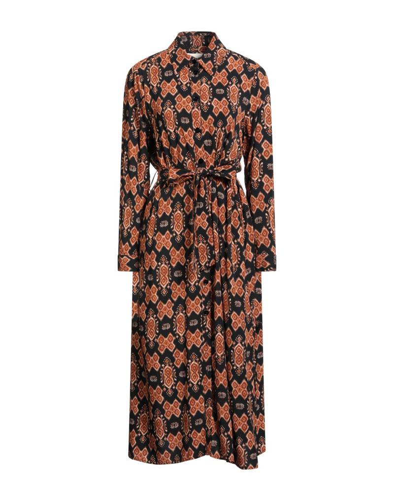 STELLA FOREST Midi-kleid Damen Braun von STELLA FOREST