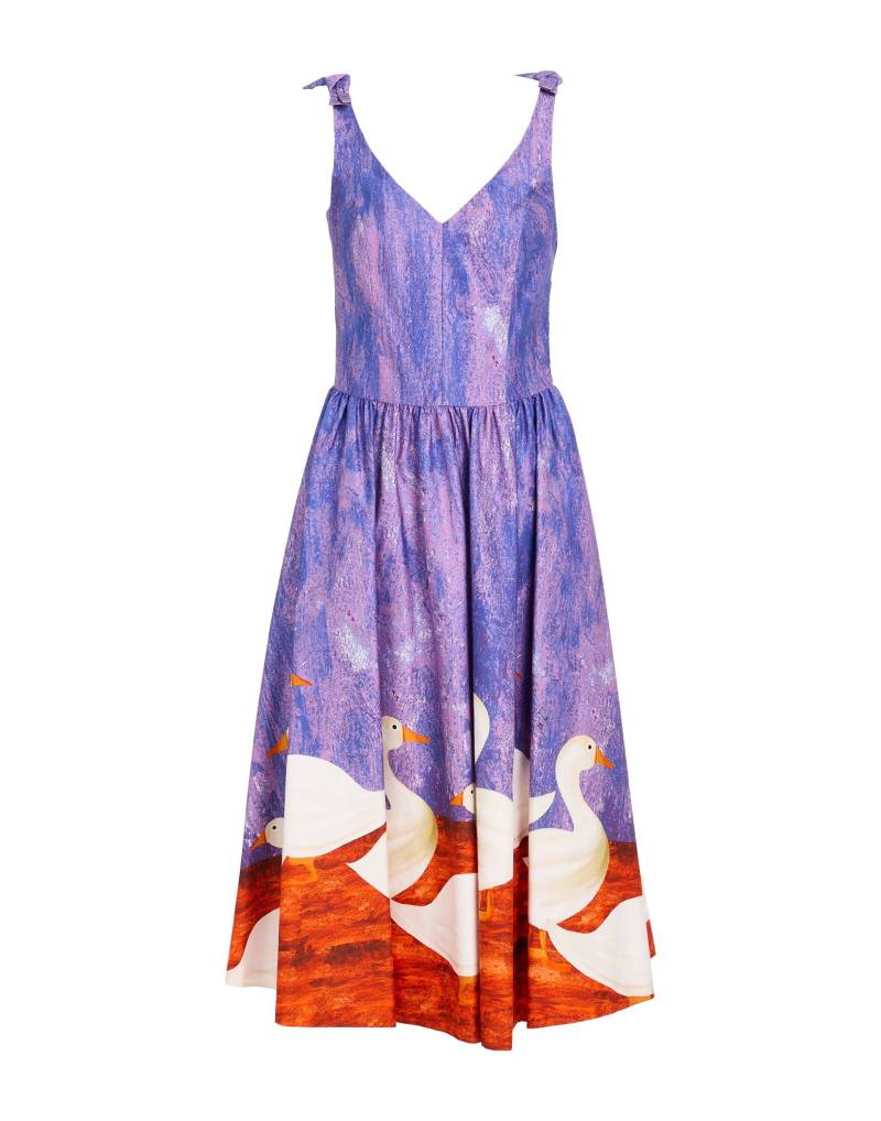 STELLA JEAN Midi-kleid Damen Violett von STELLA JEAN