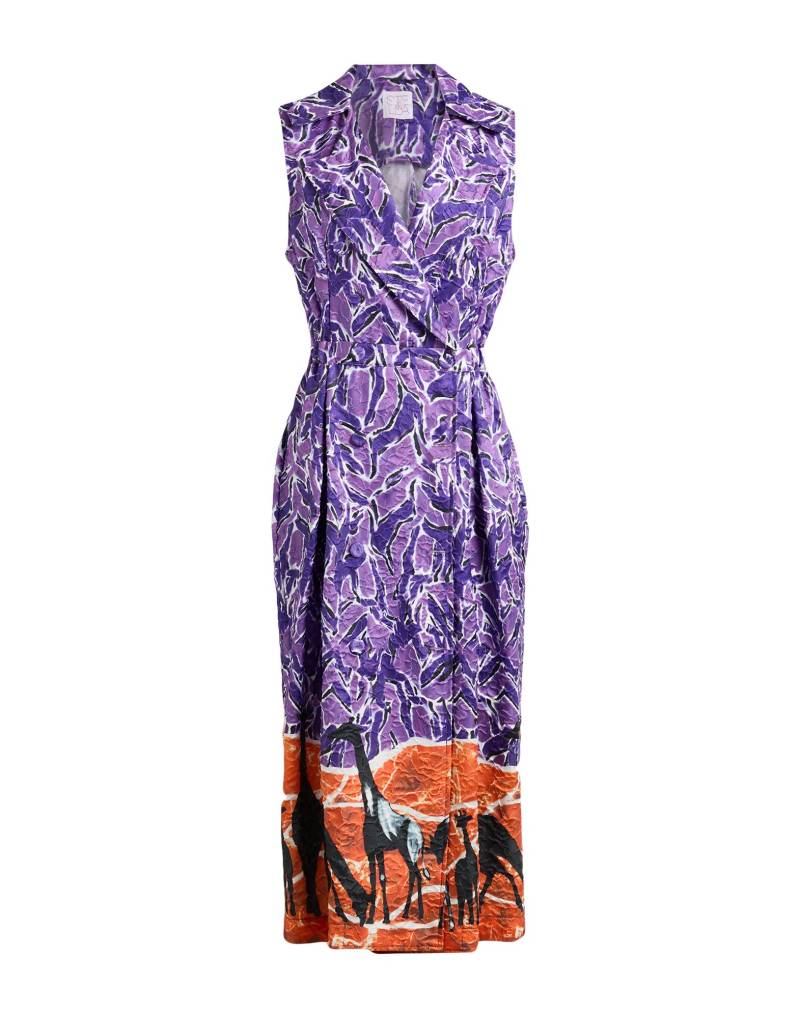 STELLA JEAN Midi-kleid Damen Violett von STELLA JEAN