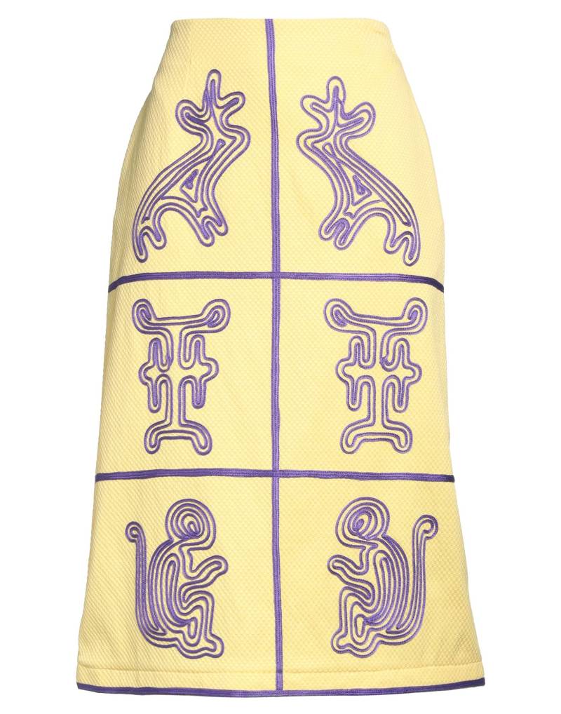 STELLA JEAN Midi-rock Damen Gelb von STELLA JEAN