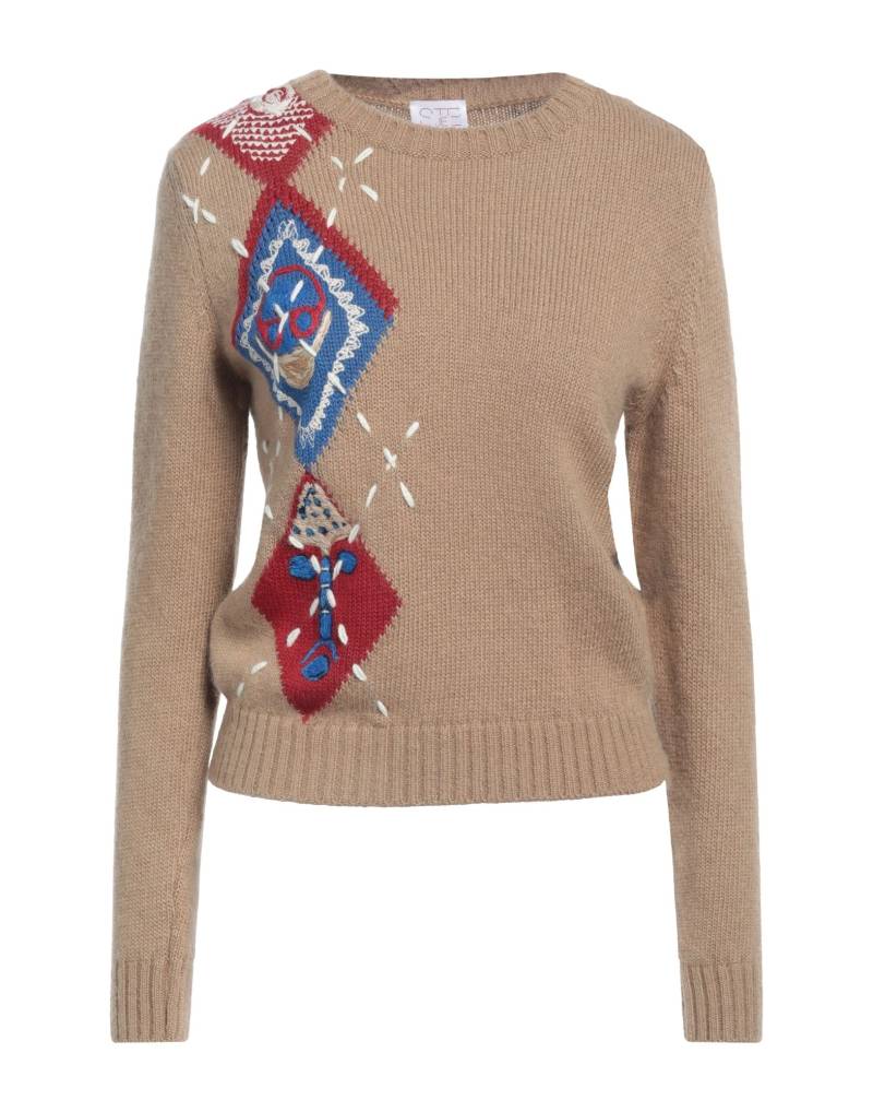 STELLA JEAN Pullover Damen Kamel von STELLA JEAN