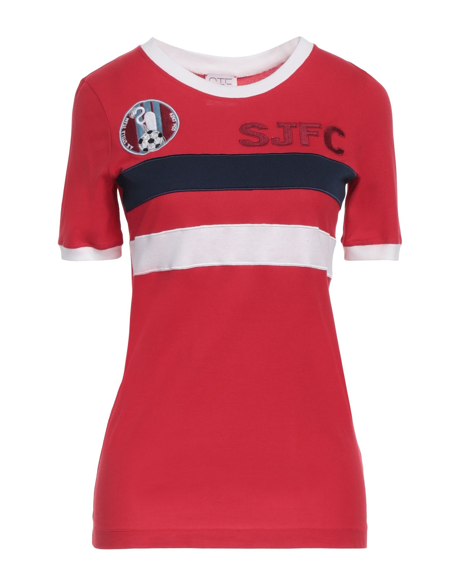 STELLA JEAN T-shirts Damen Rot STELLA JEAN T-shirts Damen Rot von STELLA JEAN