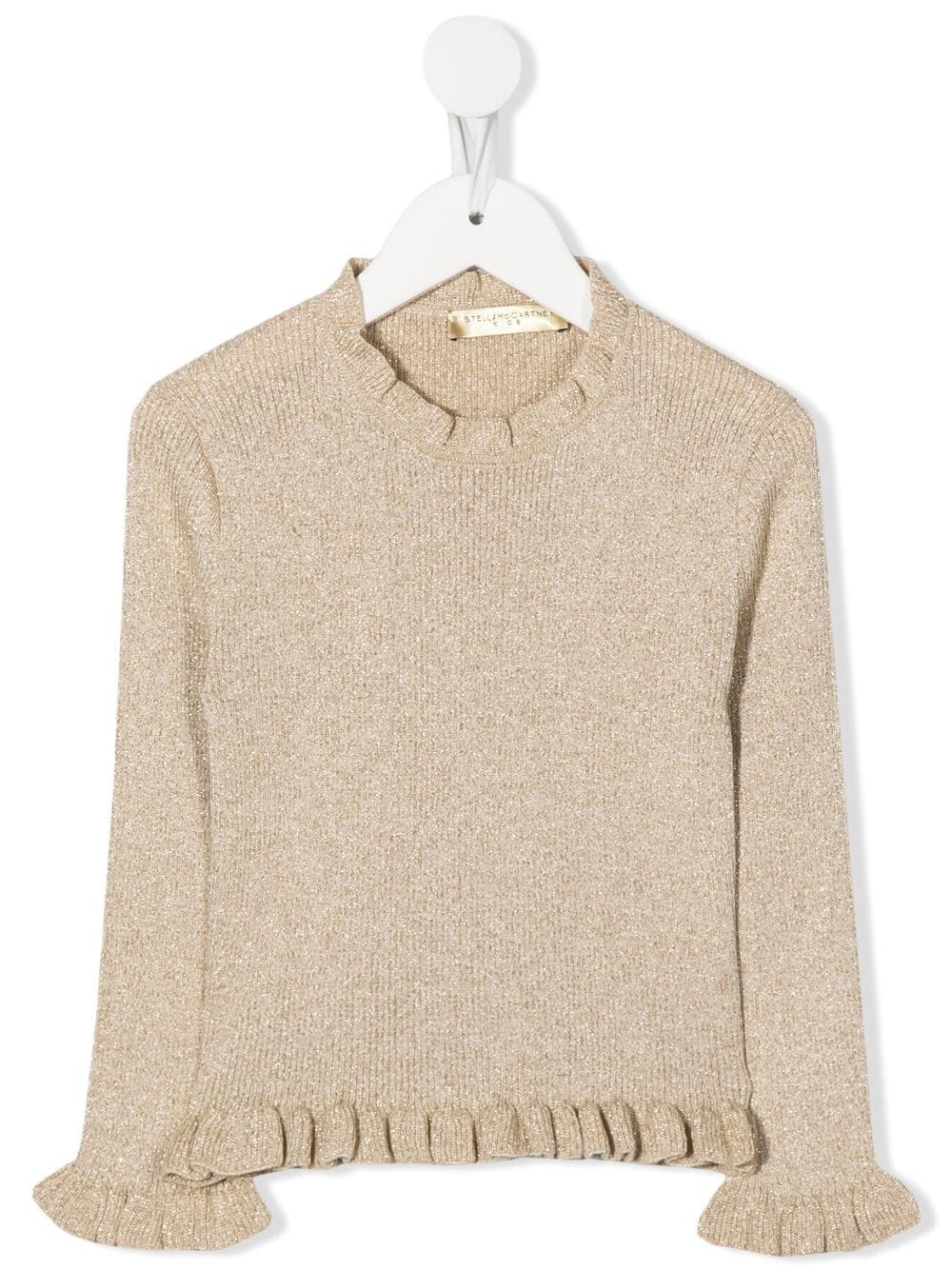 Stella McCartney Kids Pullover mit Rüschen - Gold von Stella McCartney Kids