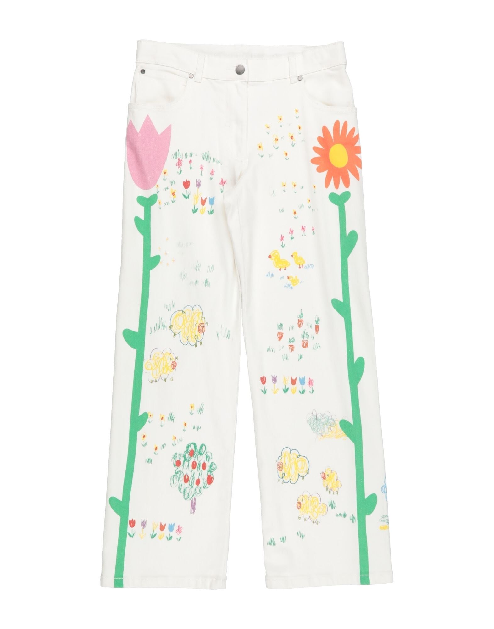 STELLA McCARTNEY KIDS Hose Kinder Weiß von STELLA McCARTNEY KIDS