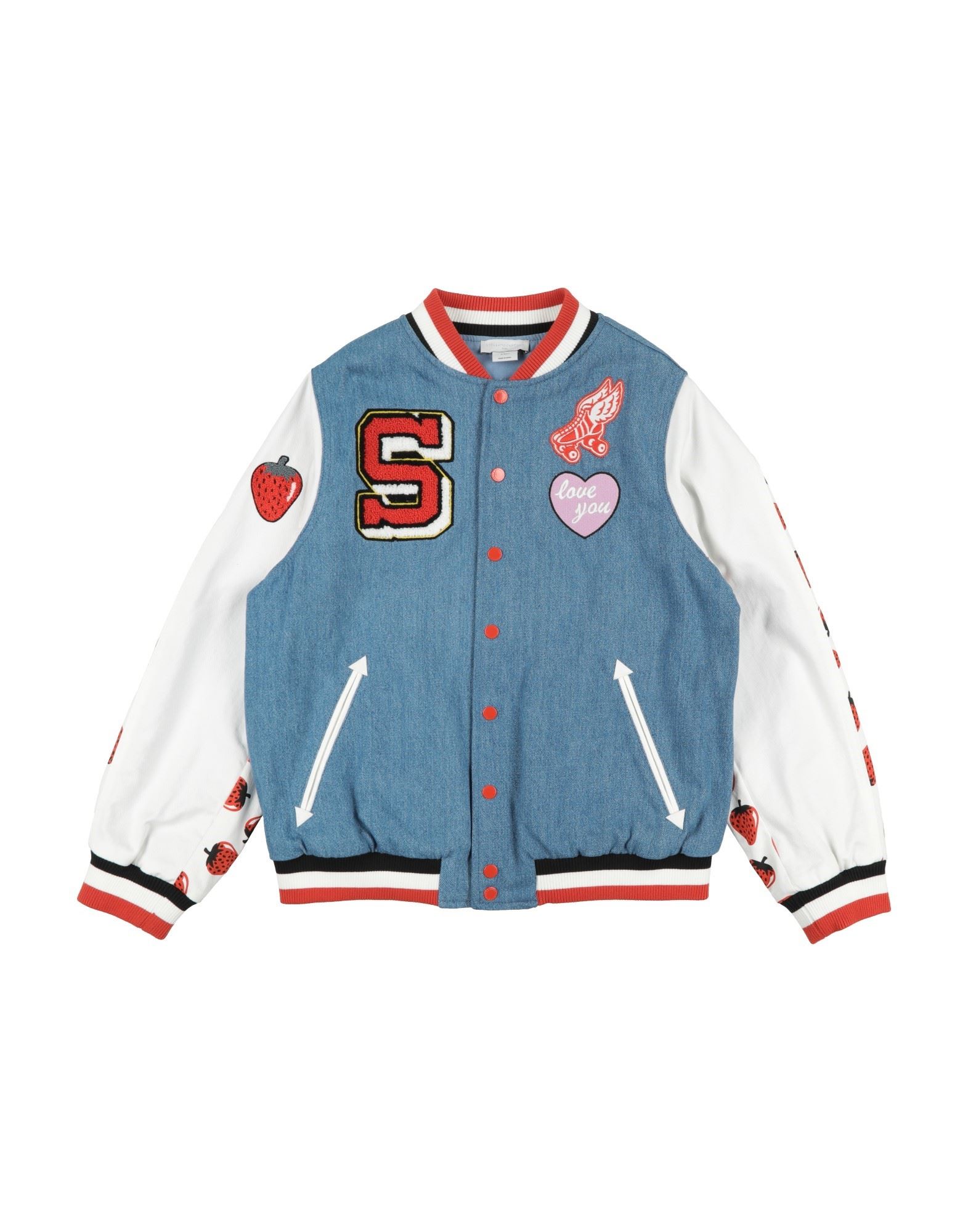STELLA McCARTNEY KIDS Jacke & Anorak Kinder Blau von STELLA McCARTNEY KIDS