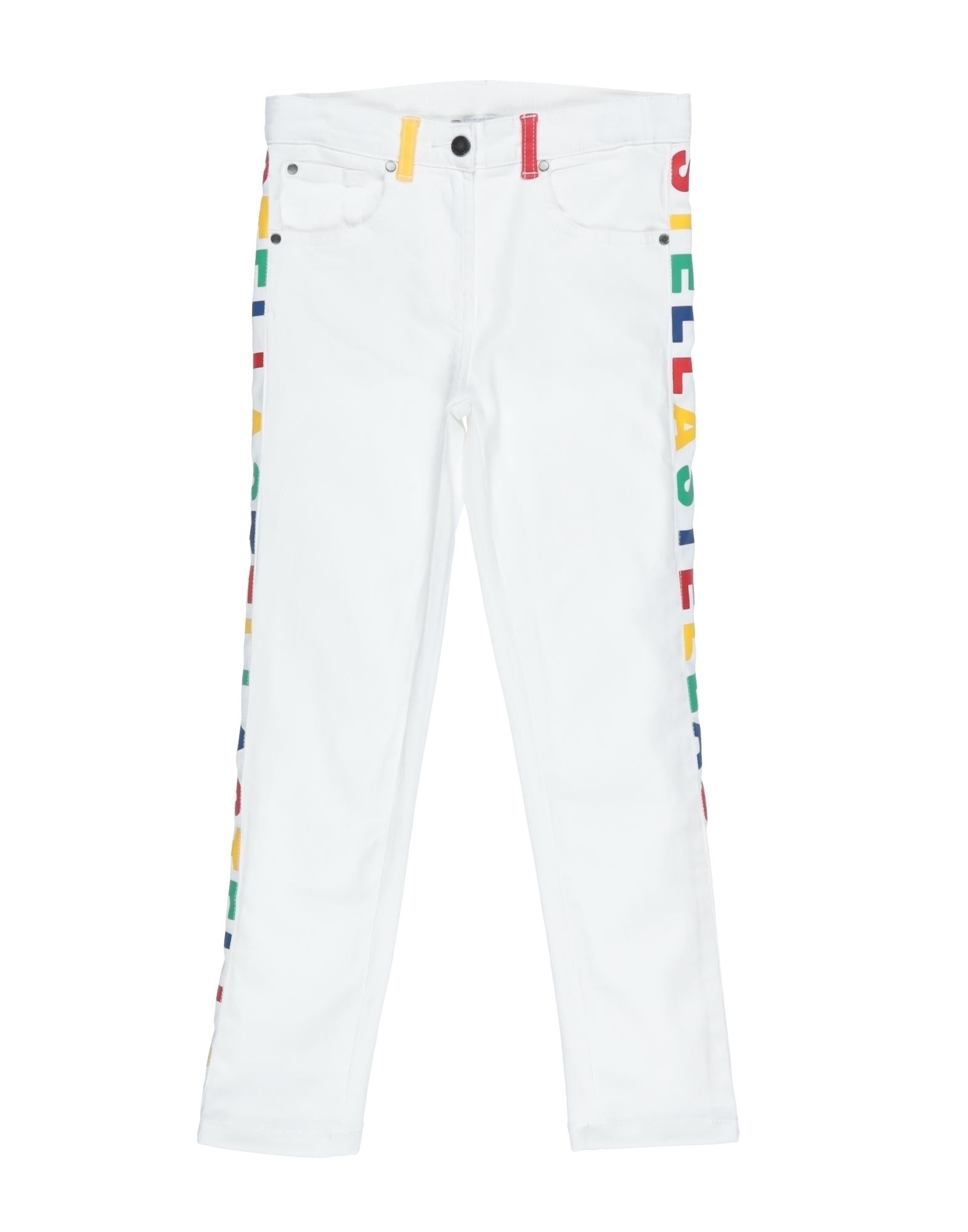 STELLA McCARTNEY KIDS Jeanshose Kinder Weiß von STELLA McCARTNEY KIDS