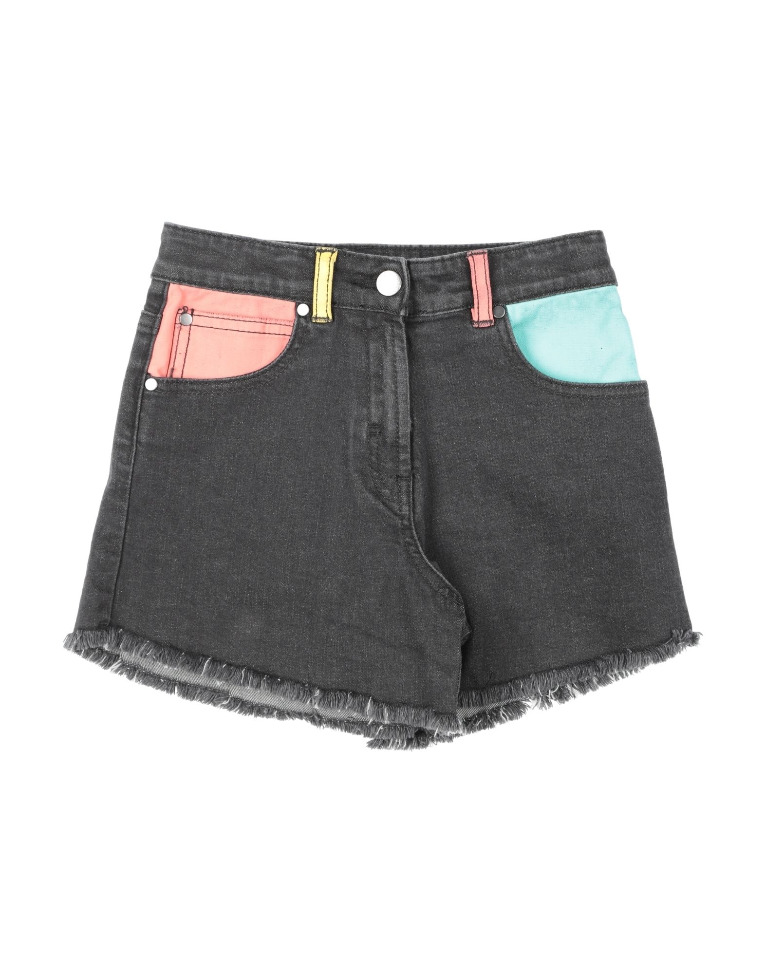 STELLA McCARTNEY KIDS Jeansshorts Kinder Granitgrau von STELLA McCARTNEY KIDS