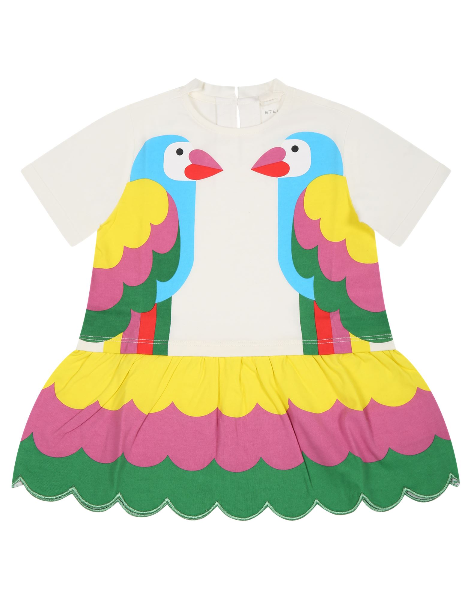 STELLA McCARTNEY KIDS Kinderkleid Damen Weiß von STELLA McCARTNEY KIDS