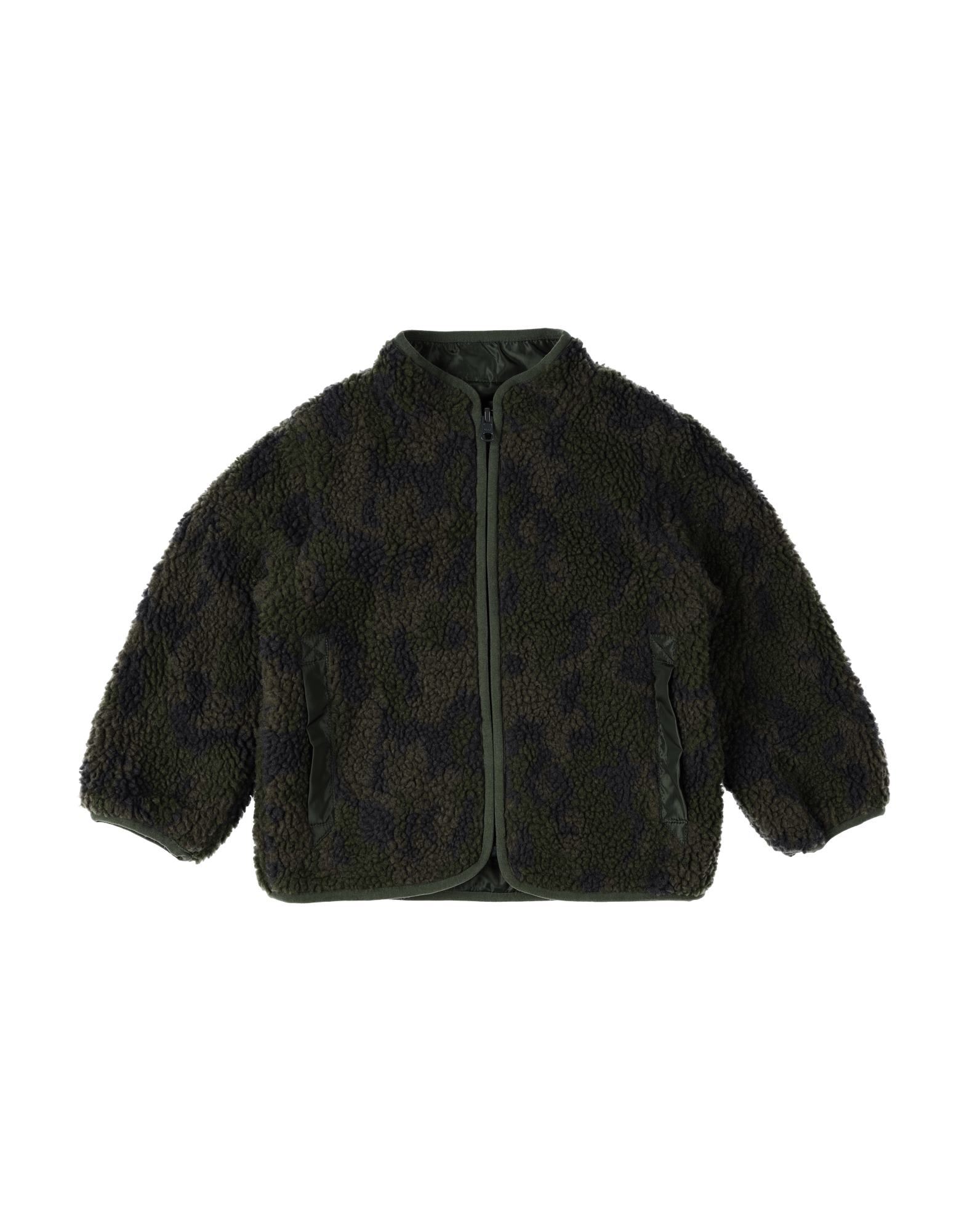 STELLA McCARTNEY KIDS Shearling- & Kunstfell Kinder Militärgrün von STELLA McCARTNEY KIDS