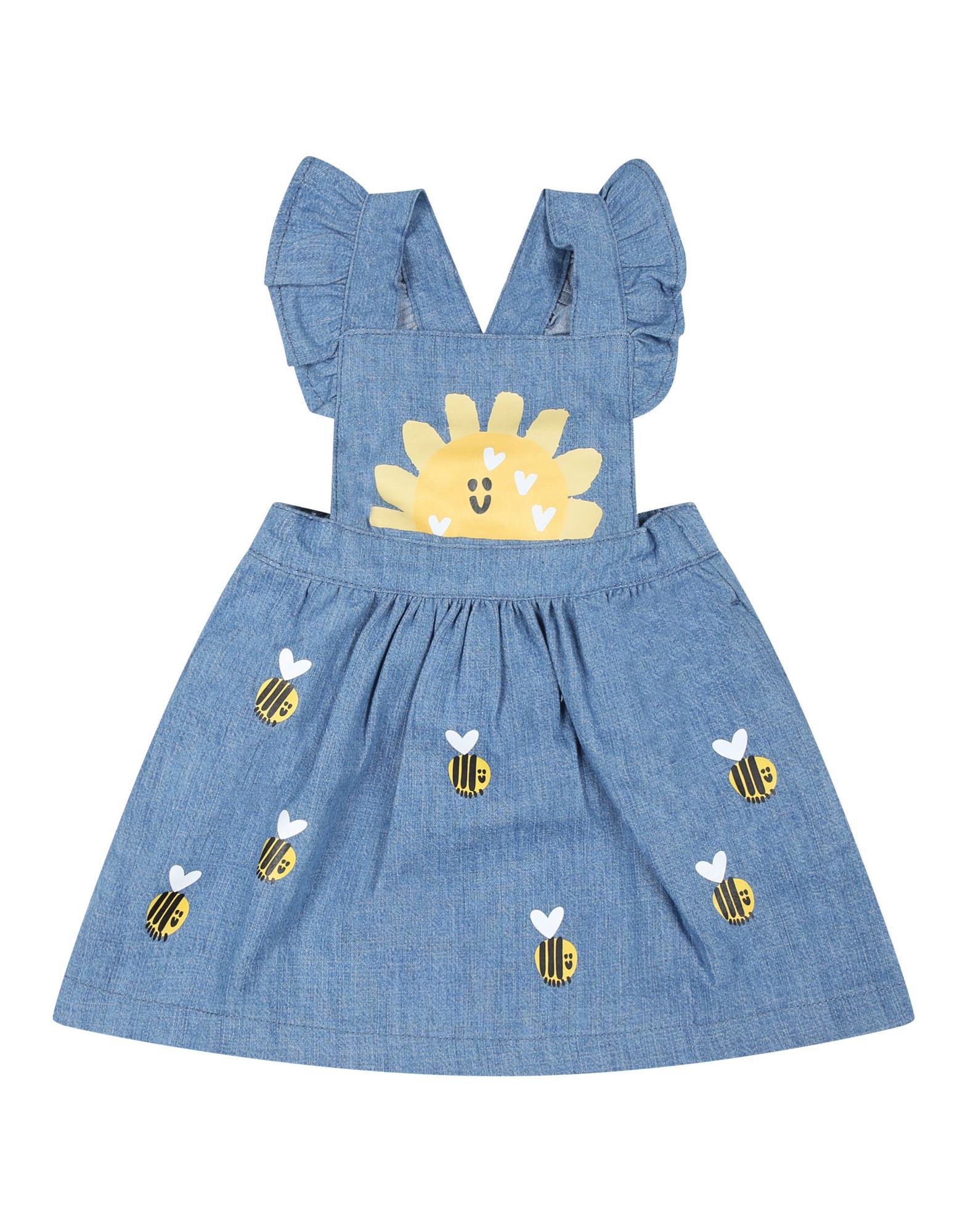 STELLA McCARTNEY KIDS Langer Overall Kinder Blau von STELLA McCARTNEY KIDS