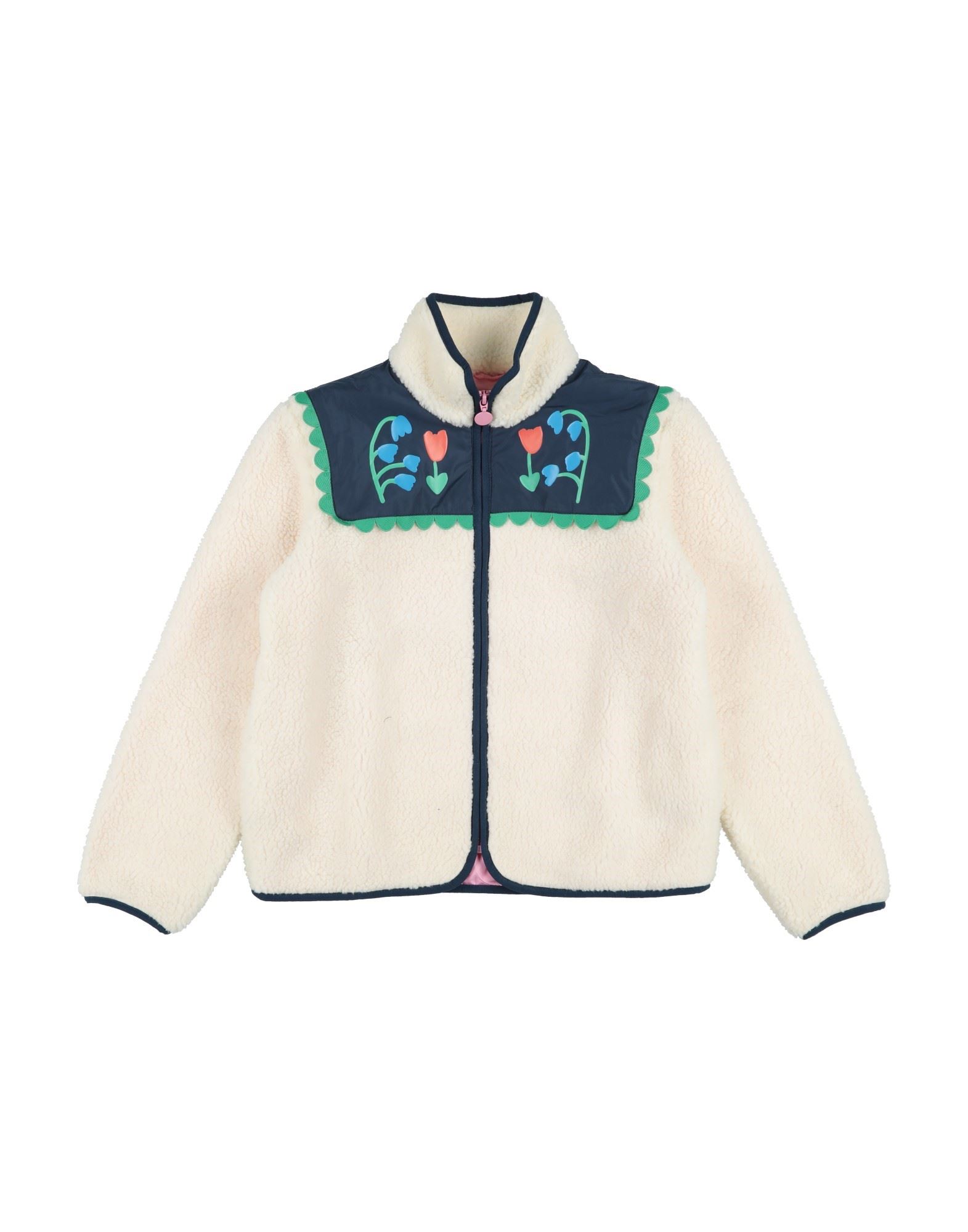 STELLA McCARTNEY KIDS Shearling- & Kunstfell Kinder Off white von STELLA McCARTNEY KIDS