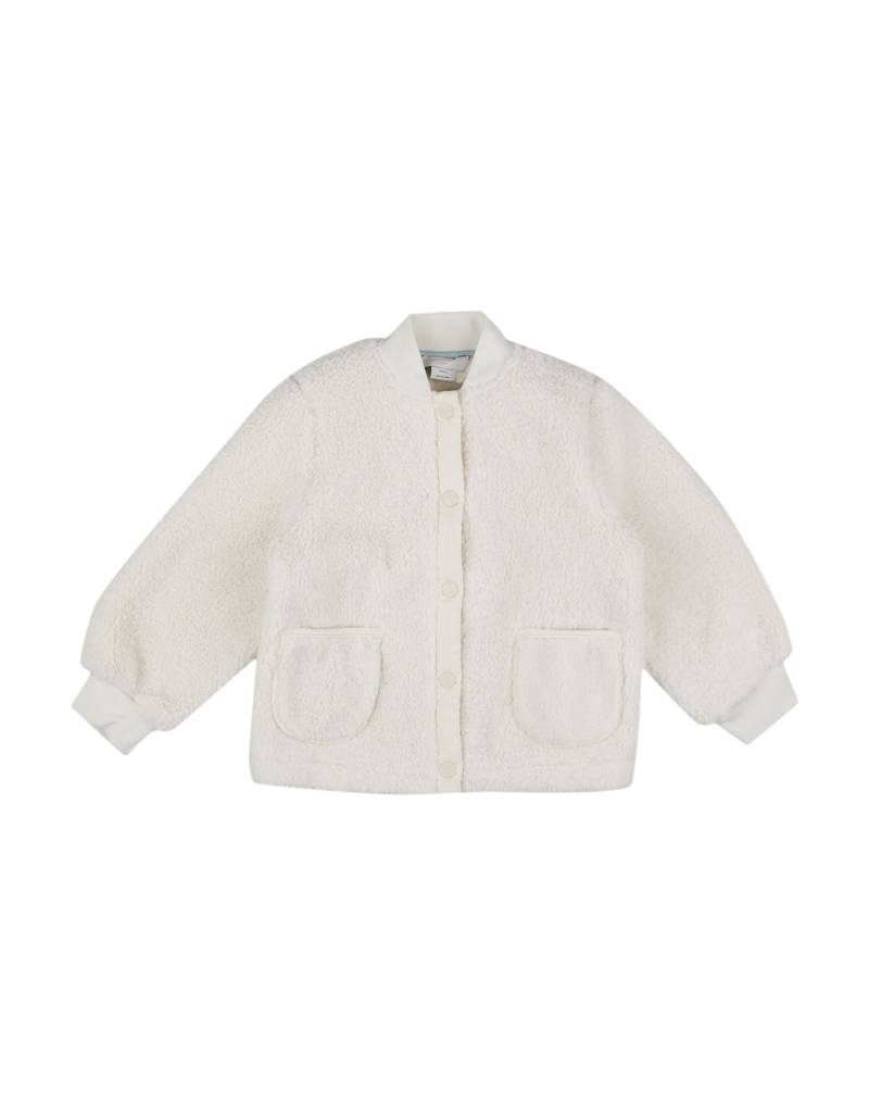 STELLA McCARTNEY KIDS Shearling- & Kunstfell Kinder Off white von STELLA McCARTNEY KIDS