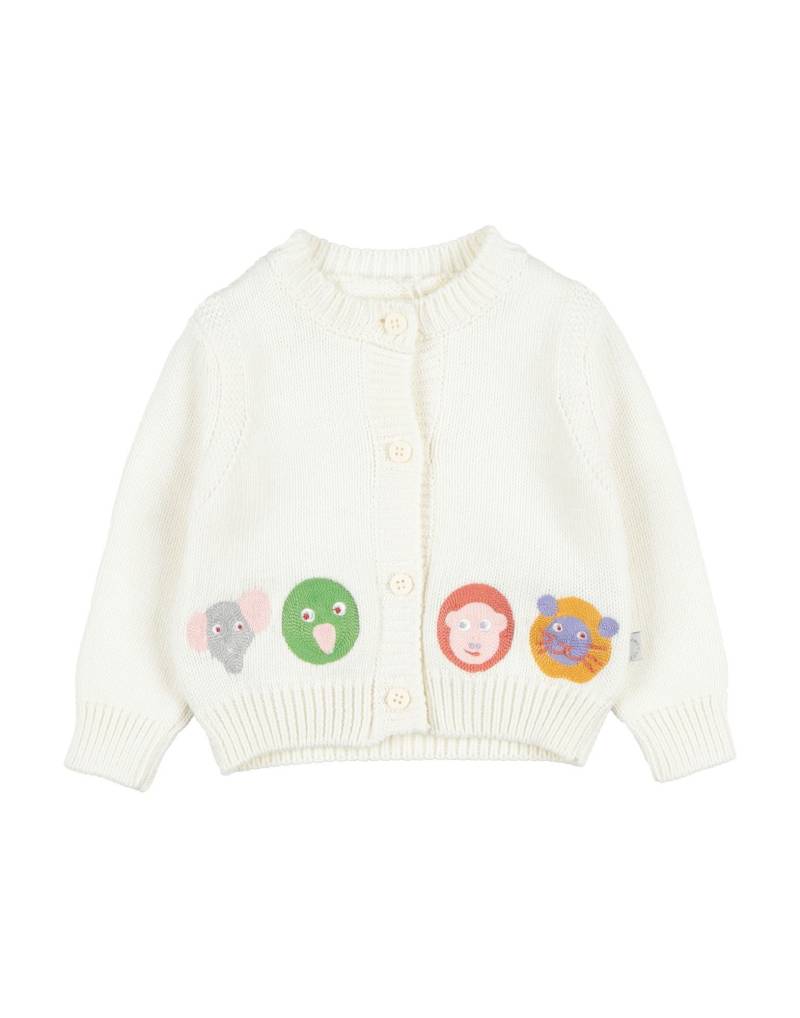 STELLA McCARTNEY KIDS Strickjacke Kinder Off white von STELLA McCARTNEY KIDS