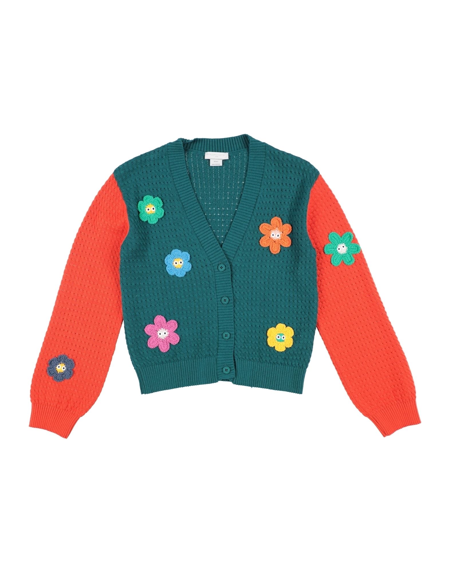 STELLA McCARTNEY KIDS Strickjacke Kinder Smaragdgrün von STELLA McCARTNEY KIDS