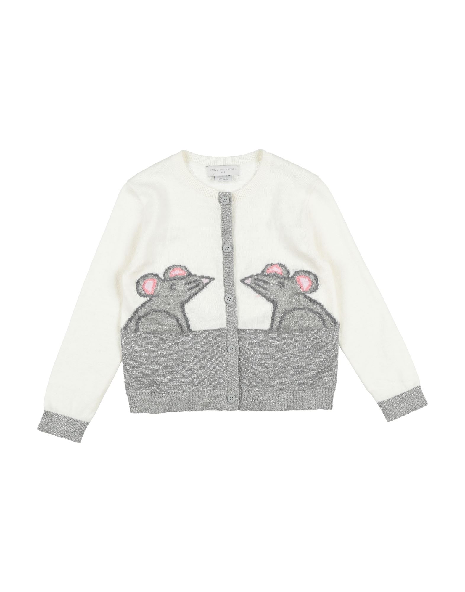 STELLA McCARTNEY KIDS Strickjacke Kinder Weiß von STELLA McCARTNEY KIDS