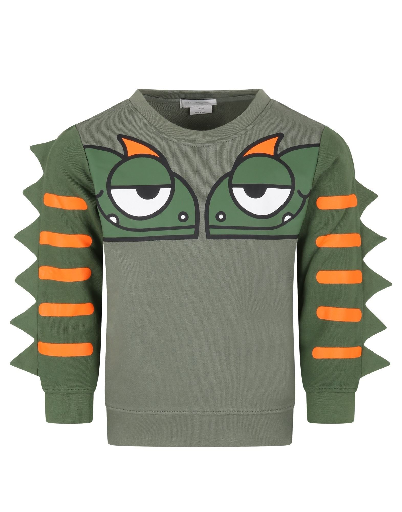 STELLA McCARTNEY KIDS Sweatshirt Herren Grün von STELLA McCARTNEY KIDS