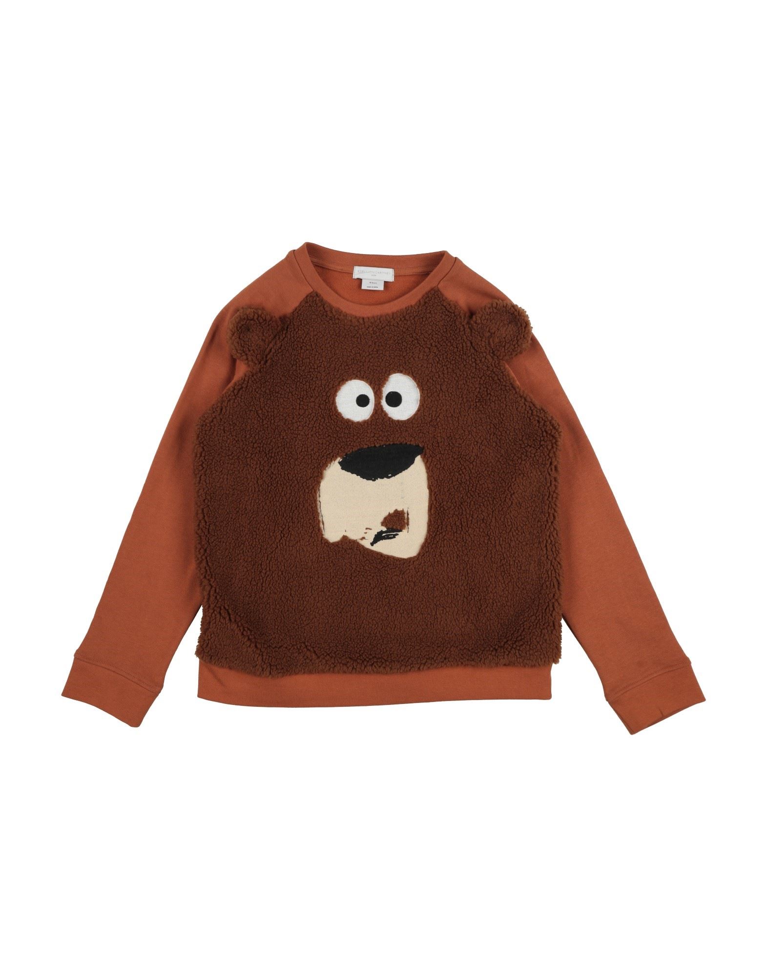 STELLA McCARTNEY KIDS Sweatshirt Kinder Braun von STELLA McCARTNEY KIDS