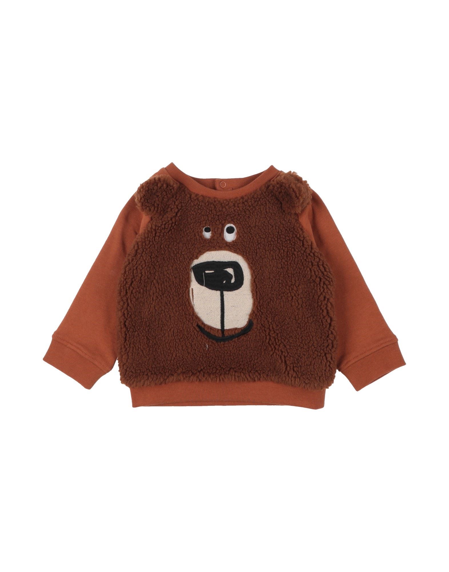 STELLA McCARTNEY KIDS Sweatshirt Kinder Braun von STELLA McCARTNEY KIDS