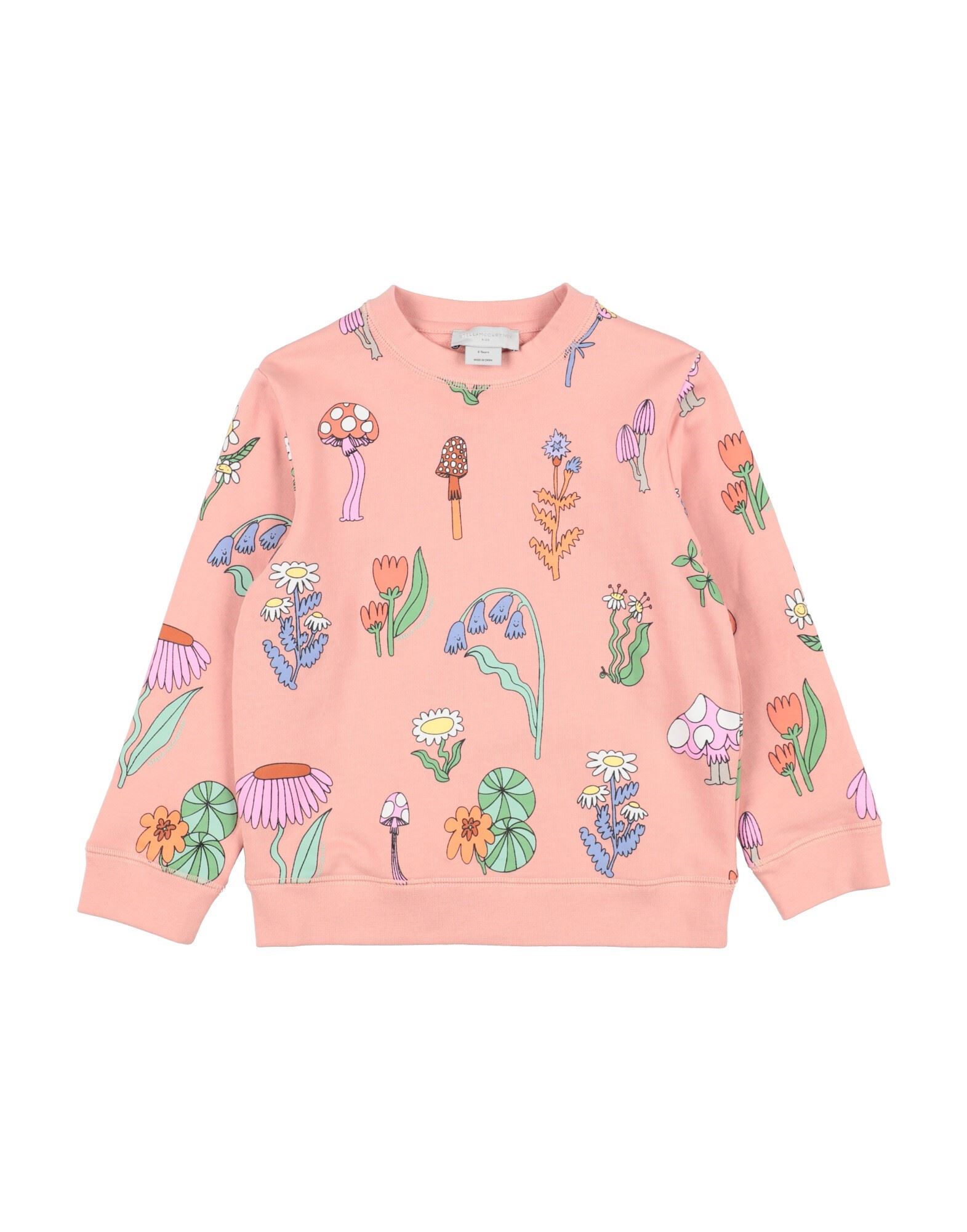 STELLA McCARTNEY KIDS Sweatshirt Kinder Lachs von STELLA McCARTNEY KIDS