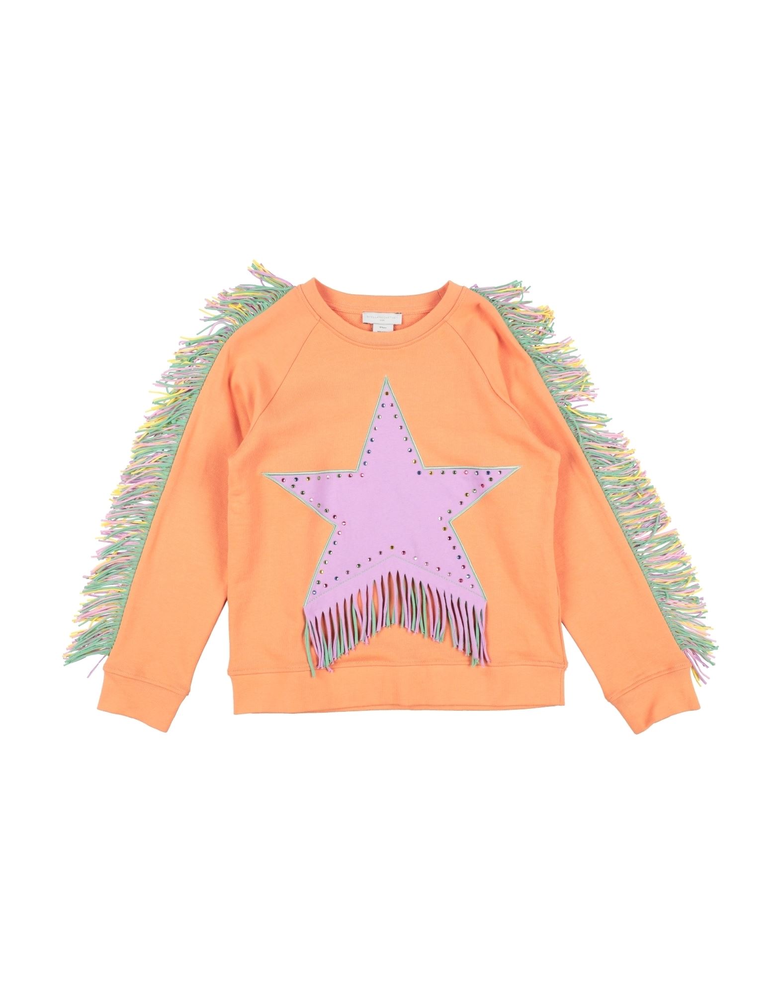 STELLA McCARTNEY KIDS Sweatshirt Kinder Mandarine von STELLA McCARTNEY KIDS